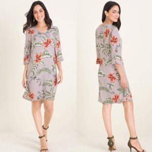 Chico’s  Lilac Trapeze (shift) dress size XL